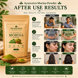 Ayurcetra Pure Moringa Powder 100g  100% Natural, Plant-Based Superfood Supplement
